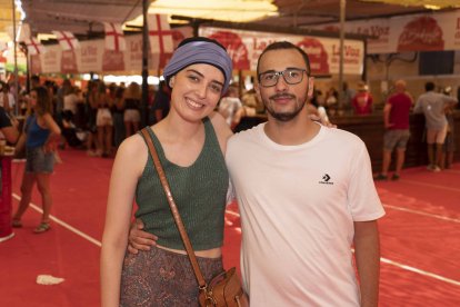 Javier Pérez y Violeta Ruiz.