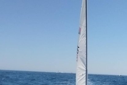 Navegando por aguas de Portugal.