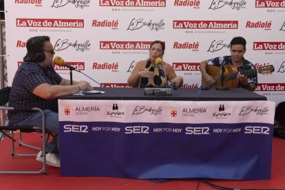 Alfredo Casas, Judit Alférez y David Rodríguez durante el Programa Especial de Feria