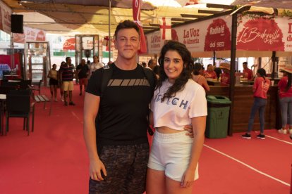 Nikita Vostrikov y Almudena Muñoz, desde Roquetas de Mar.