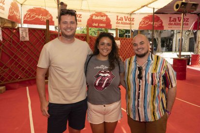 Juanma Portillo, Antonia Benítez de la Rosa y Luis Fernández Bonilla