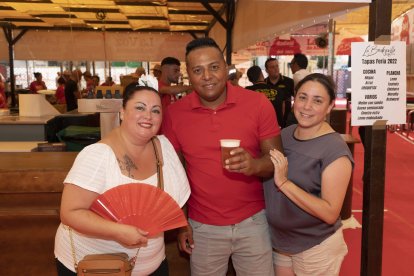 Eva Souto, Jorge James y Yolanda Giménez.