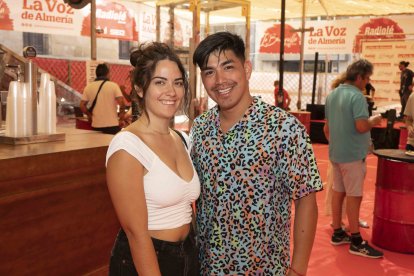 Los malagueños Elisa y Mauro.