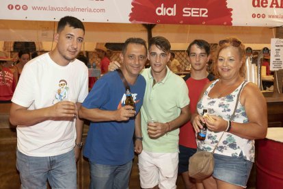 Daniel León, José Luis Expósito, José Antonio Expósito, Olga Payés y Rubén Expósito