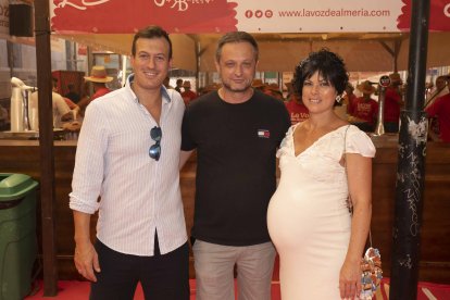 José Miguel Vizcaíno, el empresario Suso Baeza y Raquel