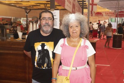 Los onubenses Juan y Mari Carmen.