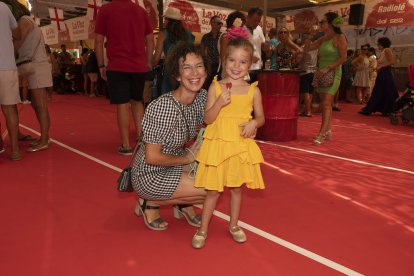 Ana Belén López Peña junto a su hija Sofía