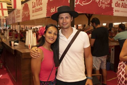 Rocío y Víctor, una preciosa pareja que conecta Almería con Cartagena.