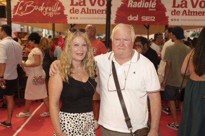 Pilar Villa y Manuel Mejones, un matrimonio llegado desde Zafra (Badajoz).