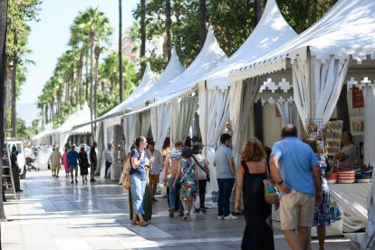 21 puestos conforman la XXX edición de la feria de Alfarería este año.