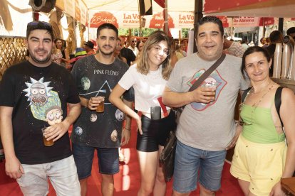 Rodrigo Márquez, Adrián Tornel, Paula Peñalver, Juanpe Tornel y Fini Bernabé