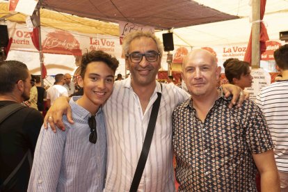 Los migueles Bonachera junto a José Miguel