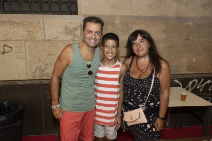 Benito, Silvia y María.