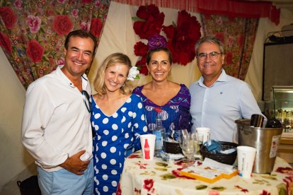 Gádor Sanabria, Eladio guerrero, Cristina García y Paco García.