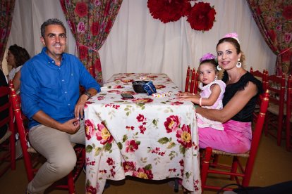 José Luis y Valentina con la pequeña Valentina