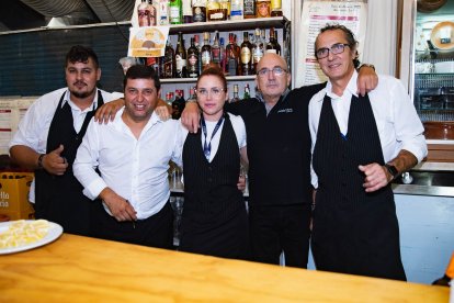 Ismael Castro, José María Pérez, Virginia Pérez, Carlos Tejero y David Viñero