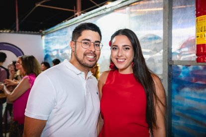Victoria Helena y Juan Gallego disfrutaron de un ambiente único en El Rincon Cubano.