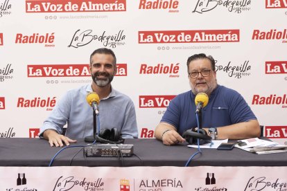 Ramón Fernández-Pacheco junto a Alfredo Casas en Hoy por Hoy Almería