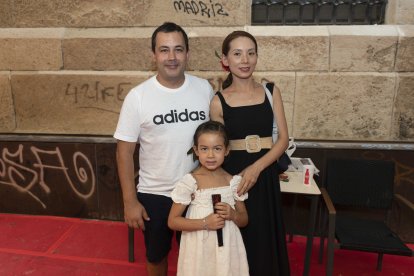 Alejandro, Olivia y Jijuan.