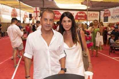 Ernest y Lourdes se han venido desde Barcelona a disfrutar de lo mejor de la Feria del Mediodía