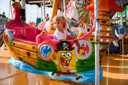 Lo más pequeños también tienen atracciones seguras adaptadas para ellos.
