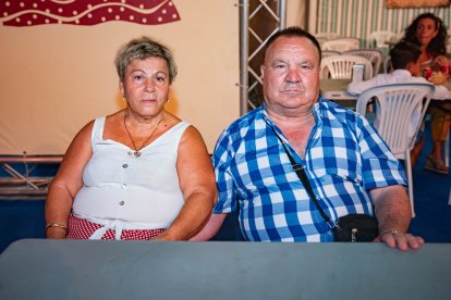 Ángela García y Antonio Sáez lo pasaron de fábula en el Recinto Ferial.