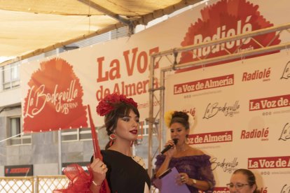 Candela Salas, elegante y con paso muy flamenco, ganó el primer premio.