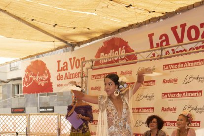 La elegantísima Ana Hernández Collado, que fue segunda.