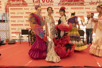 Asunción Martínez, Ana Hernández y Candela Salas.