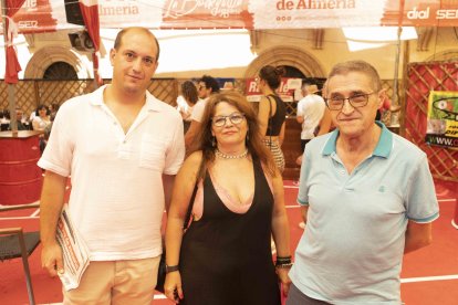 Salvador Marcet, Encarni González y Manuel Gálvez