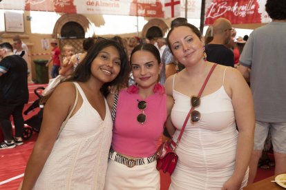 Rocío, Claudia y Lucía.