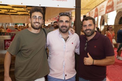 Desde Turre y Albacete vinieron Juan Pedro Sánchez, Alejandro González y Martín Fuentes