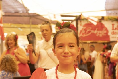 La pequeña Sara Balsalobre.