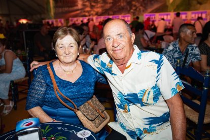 Genaro y Encarna disfrutaron de una velada romántica.