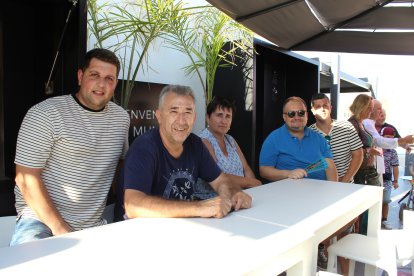 José Luís Lopéz, Veroniq López, Francisco Cortés, Manrubia y Guillermo Plaza.