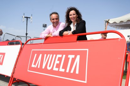 Segura y Vázquez en la línea de meta.