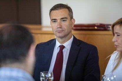 Amós García, delegado de Empleo, Empresa y Trabajo Autónomo.