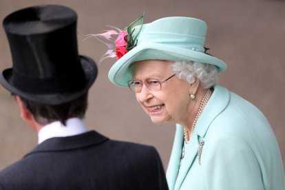 Durante las carreras de Ascot en junio del pasado año. 