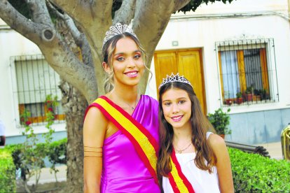 Irene Sánchez y Marina Mena, Reinas Infantil y Juvenil.