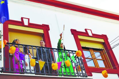El chupinazo que daba inicio a las fiestas lo realizó la pregonera, Manola Rodríguez Cano.