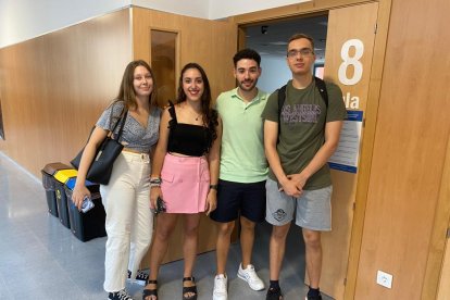 Alumnos del Grado de Medicina en la UAL.