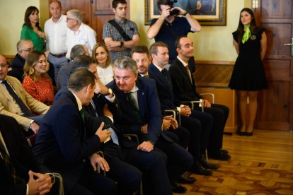 El Salón Noble de la Junta, escenario de la toma de posesión.