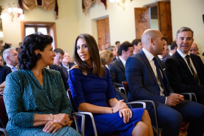 Algunos de los nuevos delegados.