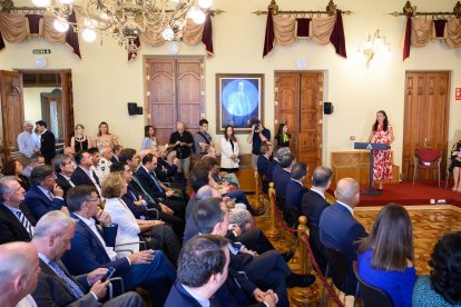 El Salón Noble de la Junta, escenario de la toma de posesión.