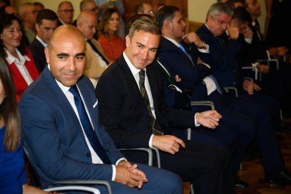 Algunos de los nuevos delegados.