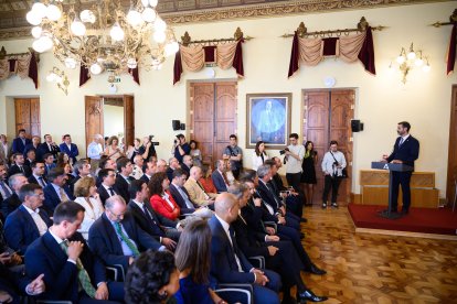 El Salón Noble de la Junta, escenario de la toma de posesión.