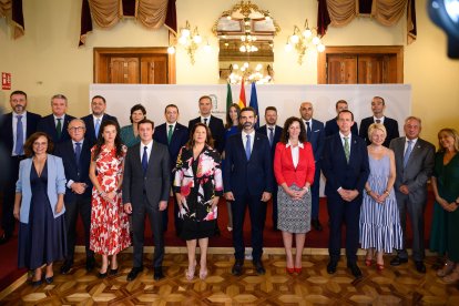 Acto en la sede de la Junta.