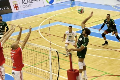 un partido del mejor voleibol.