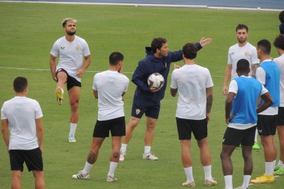 Rubi en acción en el campo Anexo.