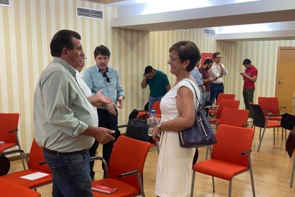 José Miguel Alarcón y Adriana Valverde.